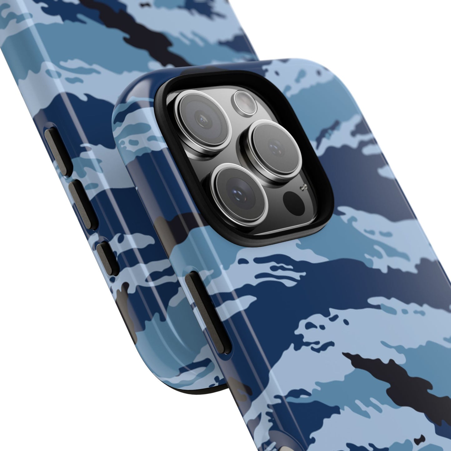 Kamysh Blue Camo MagSafe iPhone Field Case