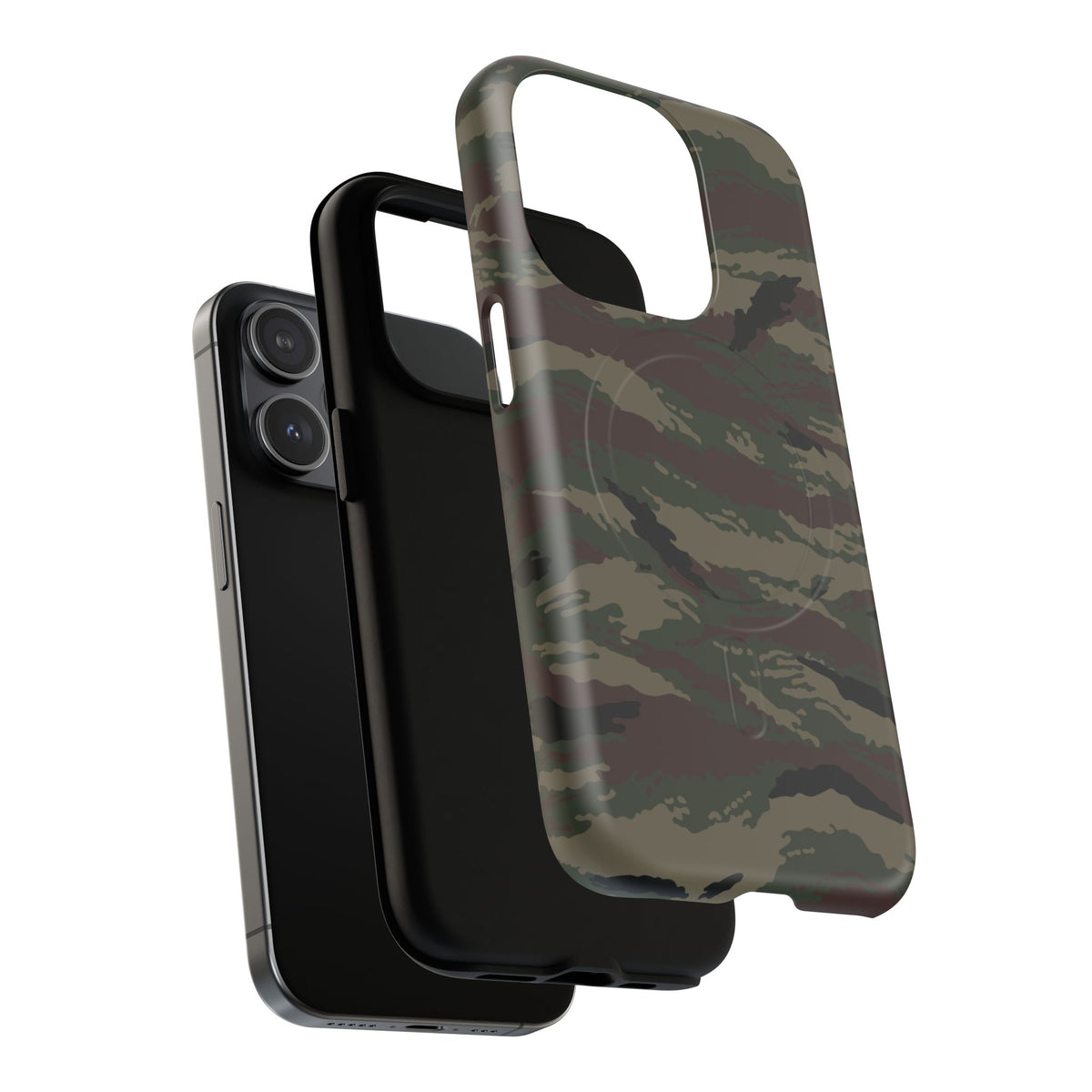 Kamysh Woodland Camo Magsafe iPhone 15 Pro Field Case