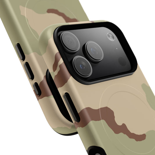 Three-Color Desert Camo MagSafe iPhone 17 Pro Field Case