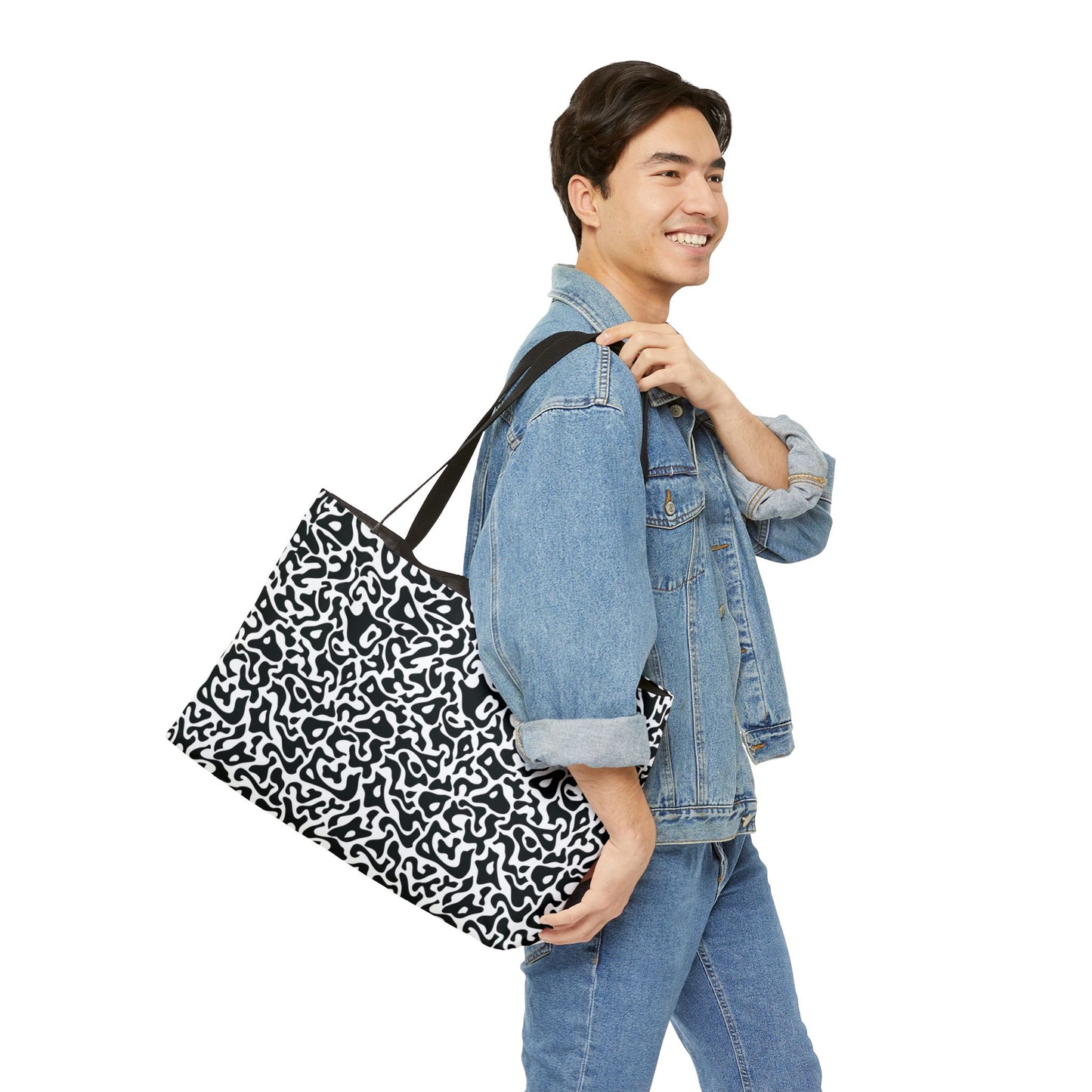 KMA Bacteria Camo Horizontal Tote Bag