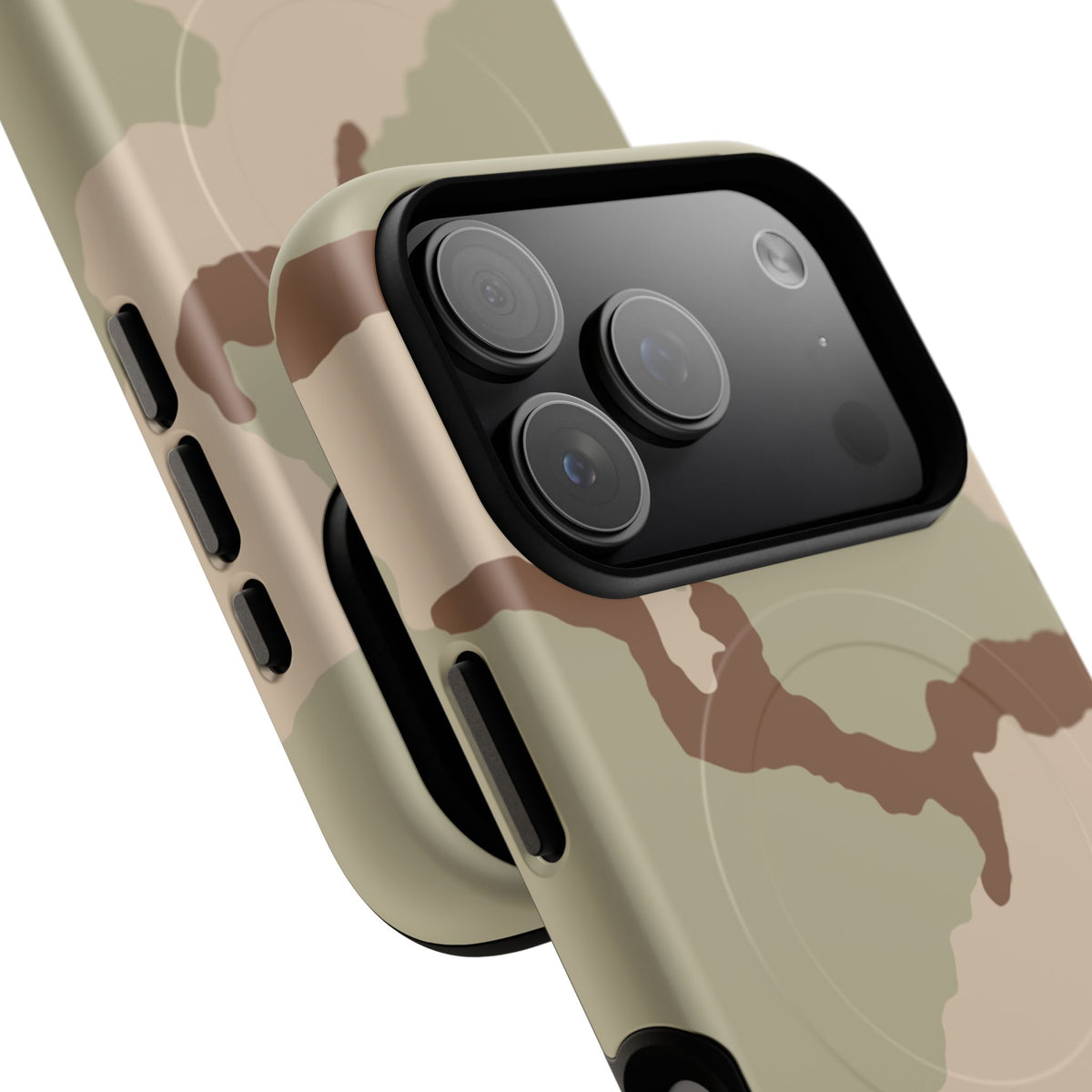 Three-Color Desert Camo MagSafe iPhone 17 Pro Field Case