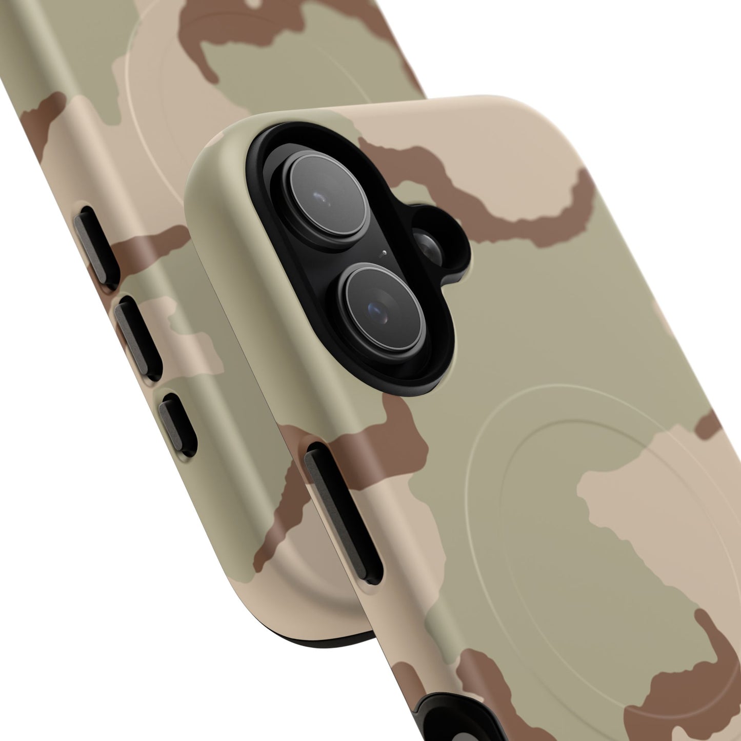 Three-Color Desert Camo MagSafe iPhone 17 Field Case
