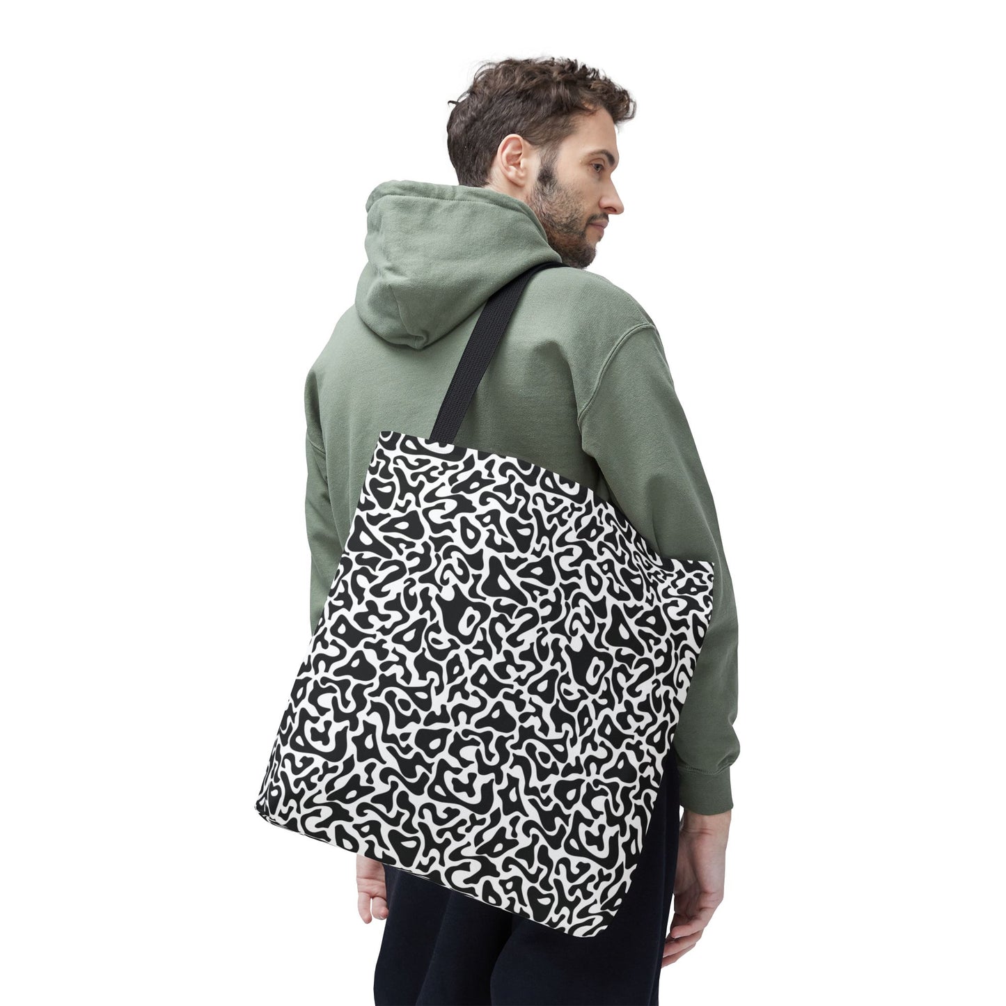 KMA Bacteria Camo Vertical Tote Bag