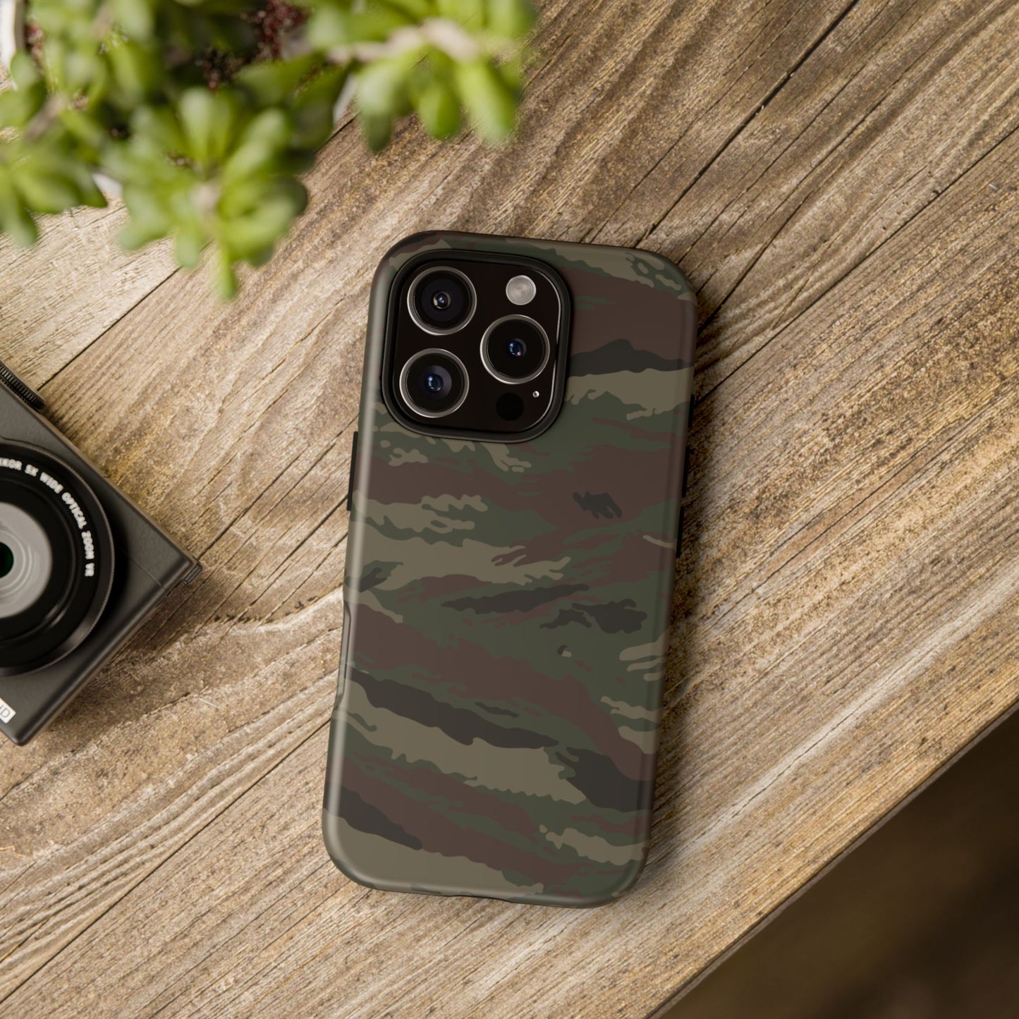 Kamysh Woodland Camo MagSafe iPhone Field Case