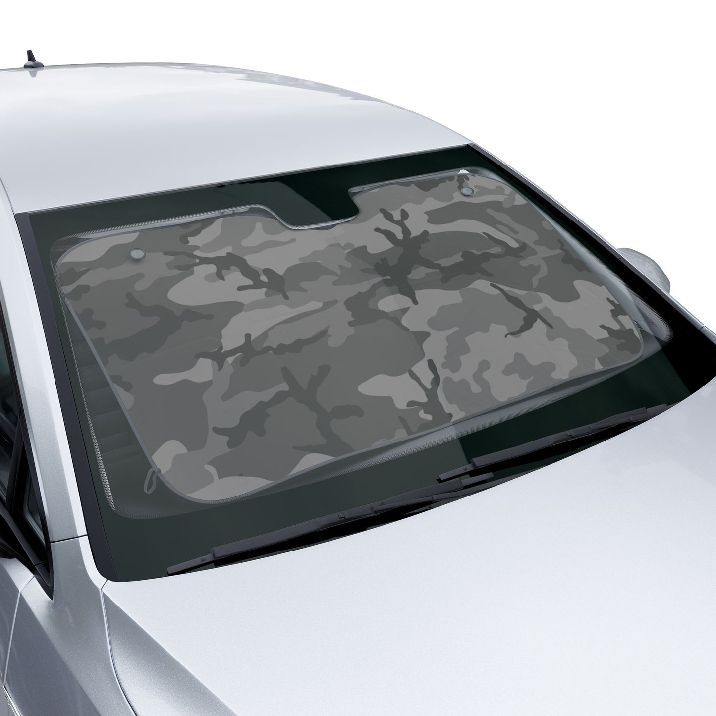 M81 Urban Camo Windshield Sun Shade (Gray-Dominant)