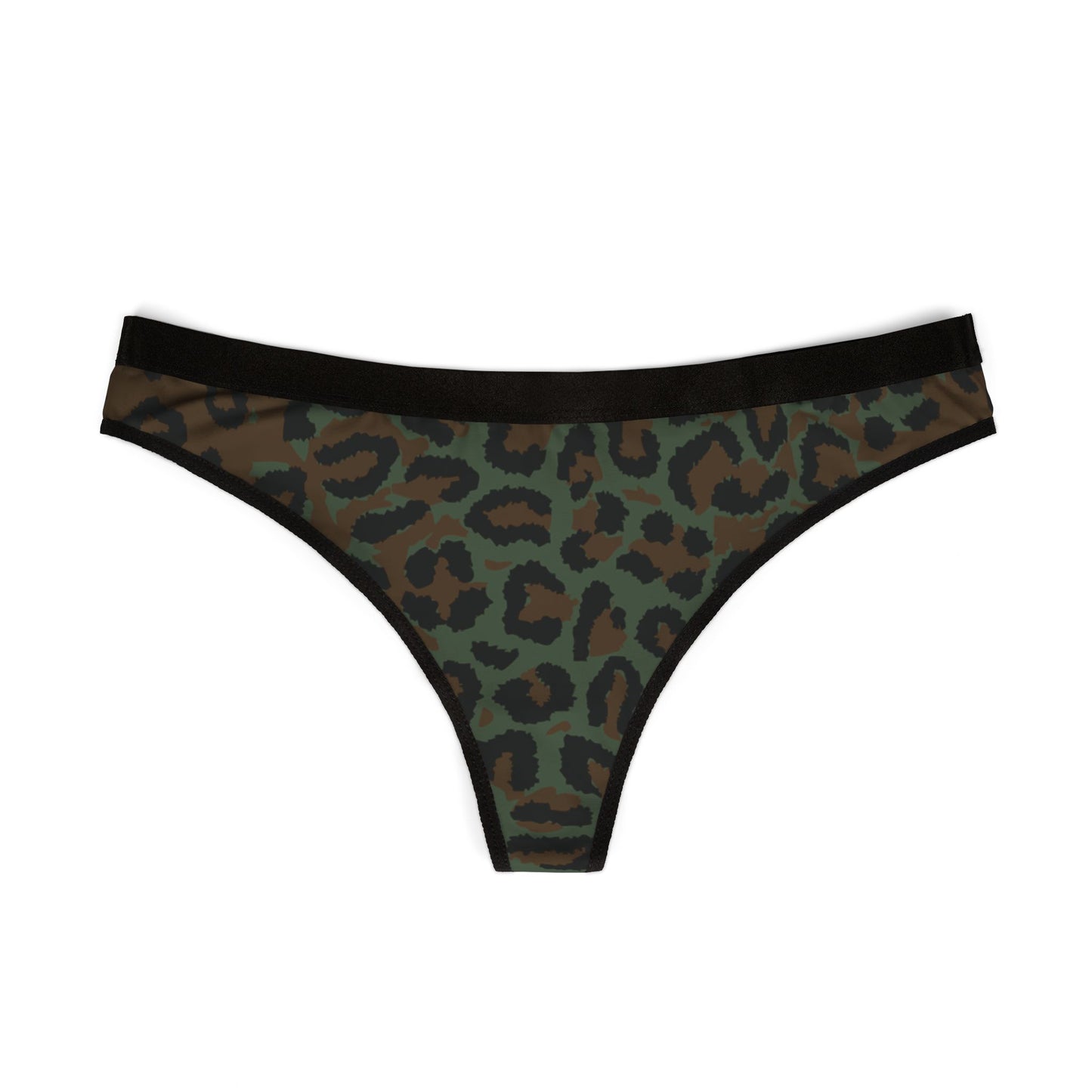 Leopard Spot Camo Thong