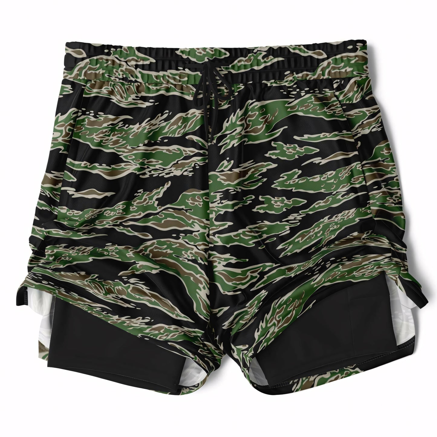 Tiger Stripe LLS Camo Lined Shorts 7" _ Concealing Coloration
