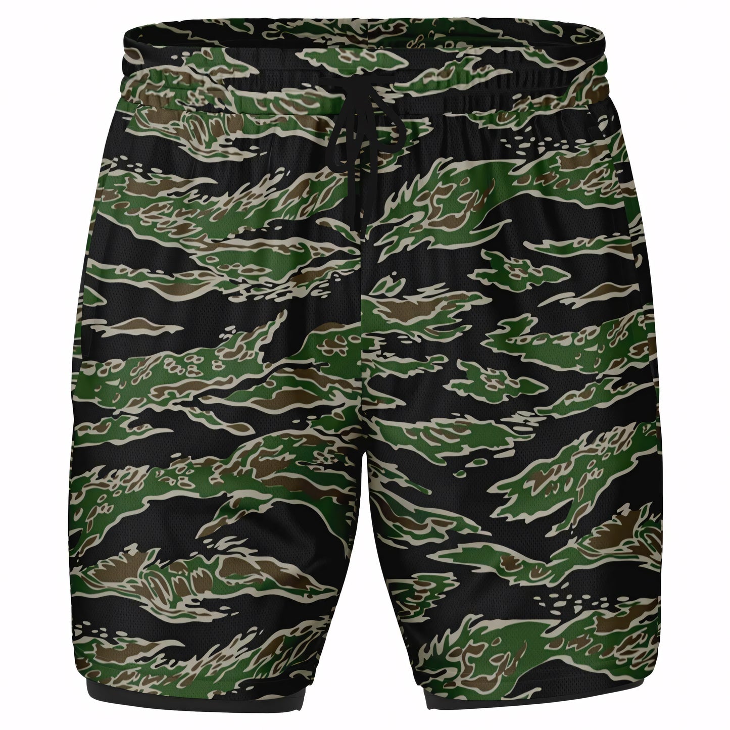 Tiger Stripe LLS Camo Lined Shorts 7" _ Concealing Coloration