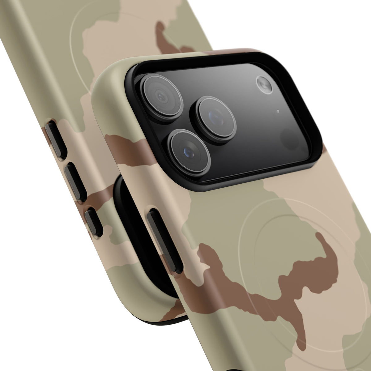 Three-Color Desert Camo MagSafe iPhone 17 Pro Max Field Case