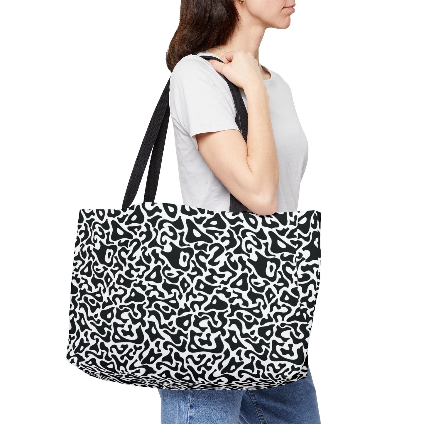 KMA Bacteria Camo Horizontal Tote Bag