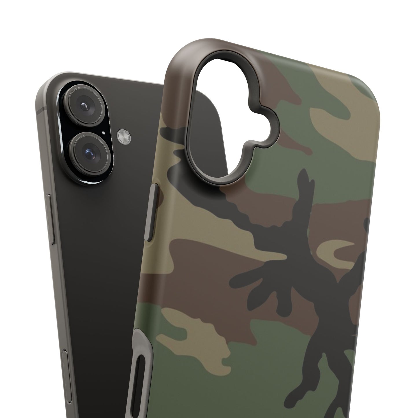 M81 Woodland Camouflage Magsafe iPhone 16 Plus Field Case