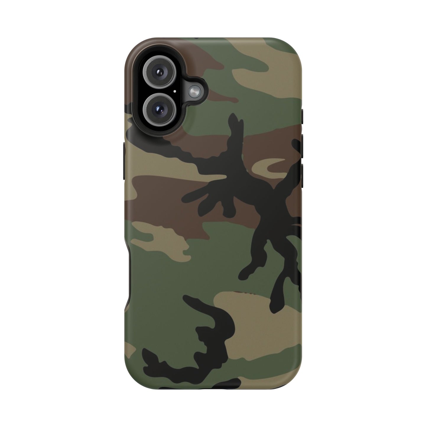 M81 Woodland Camouflage Magsafe iPhone 16 Plus Field Case