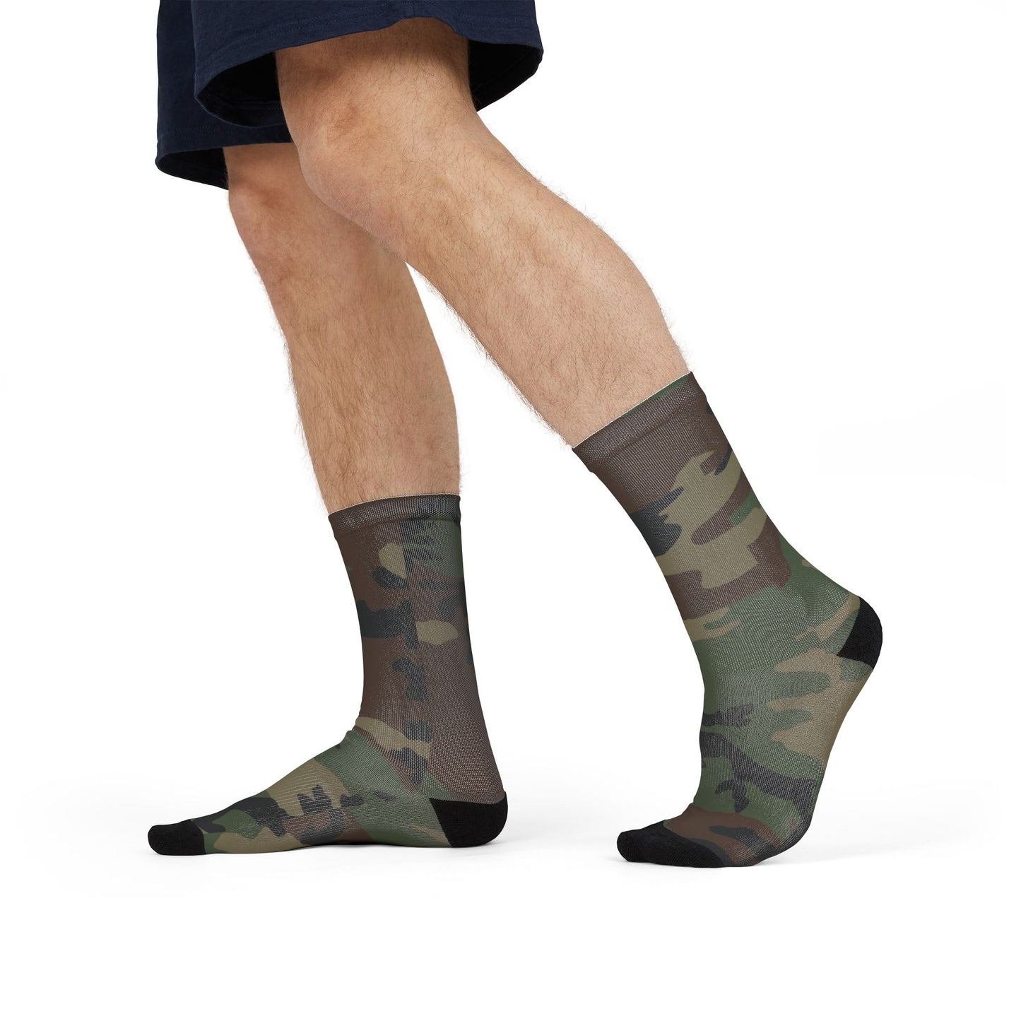 M81 Woodland Camo Socks _ Concealing Coloration