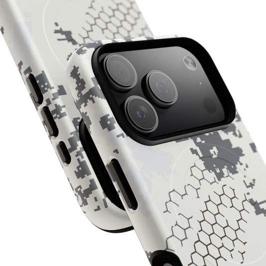 BlindTech Snow Camo MagSafe iPhone 17 Pro Field Case