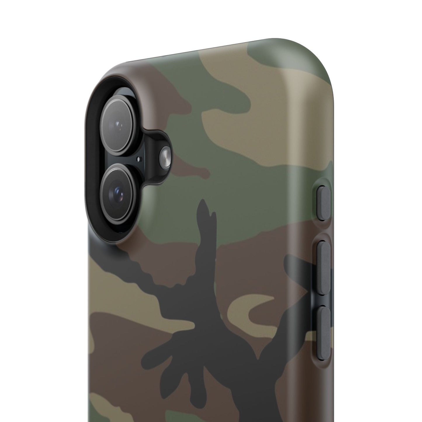 M81 Woodland Camouflage Magsafe iPhone 16 Plus Field Case