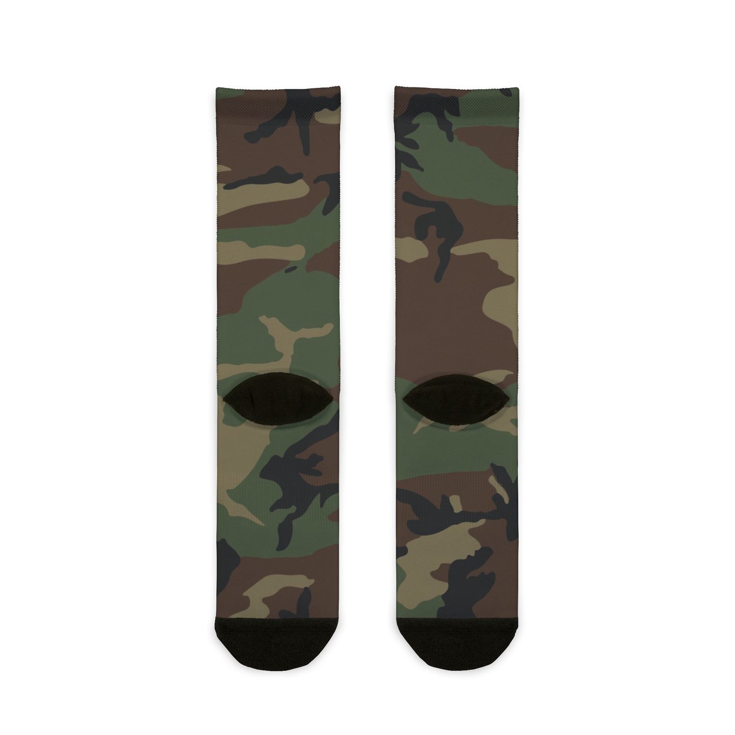 M81 Woodland Camo Socks _ Concealing Coloration