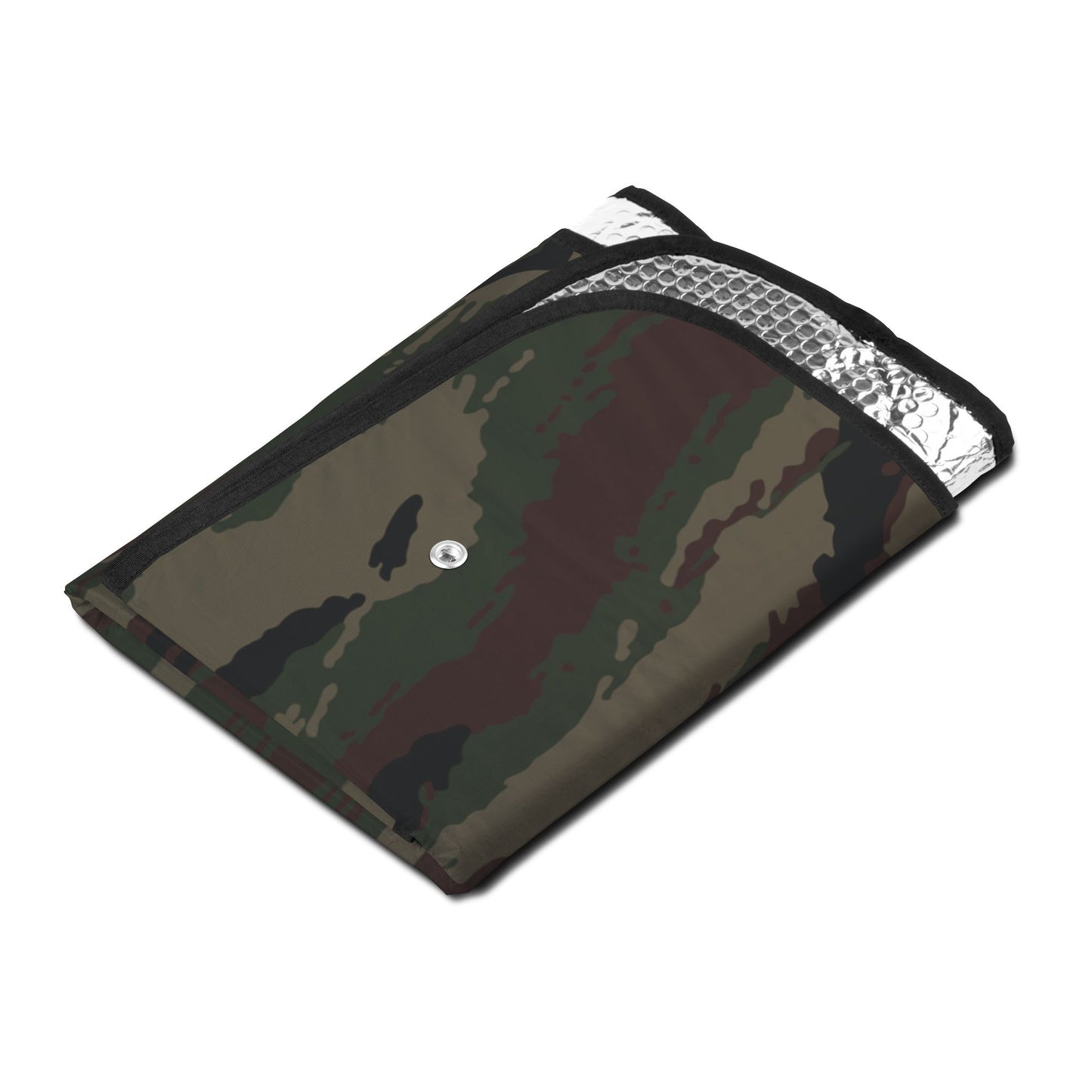 Kamysh Woodland Camo Windshield Sun Shade - Concealing Coloration