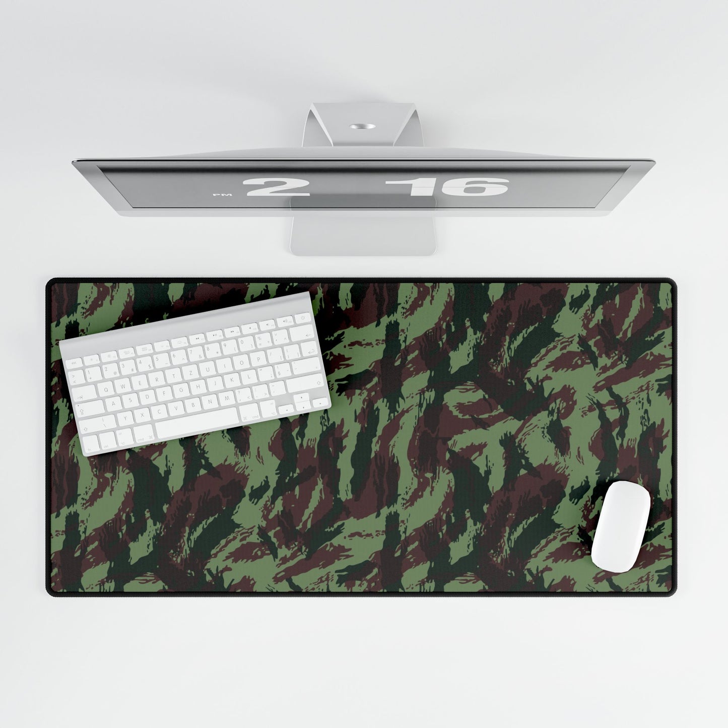 Portuguese Lizard Camouflage Desk Mat Desk Mat Camouflage Pattern