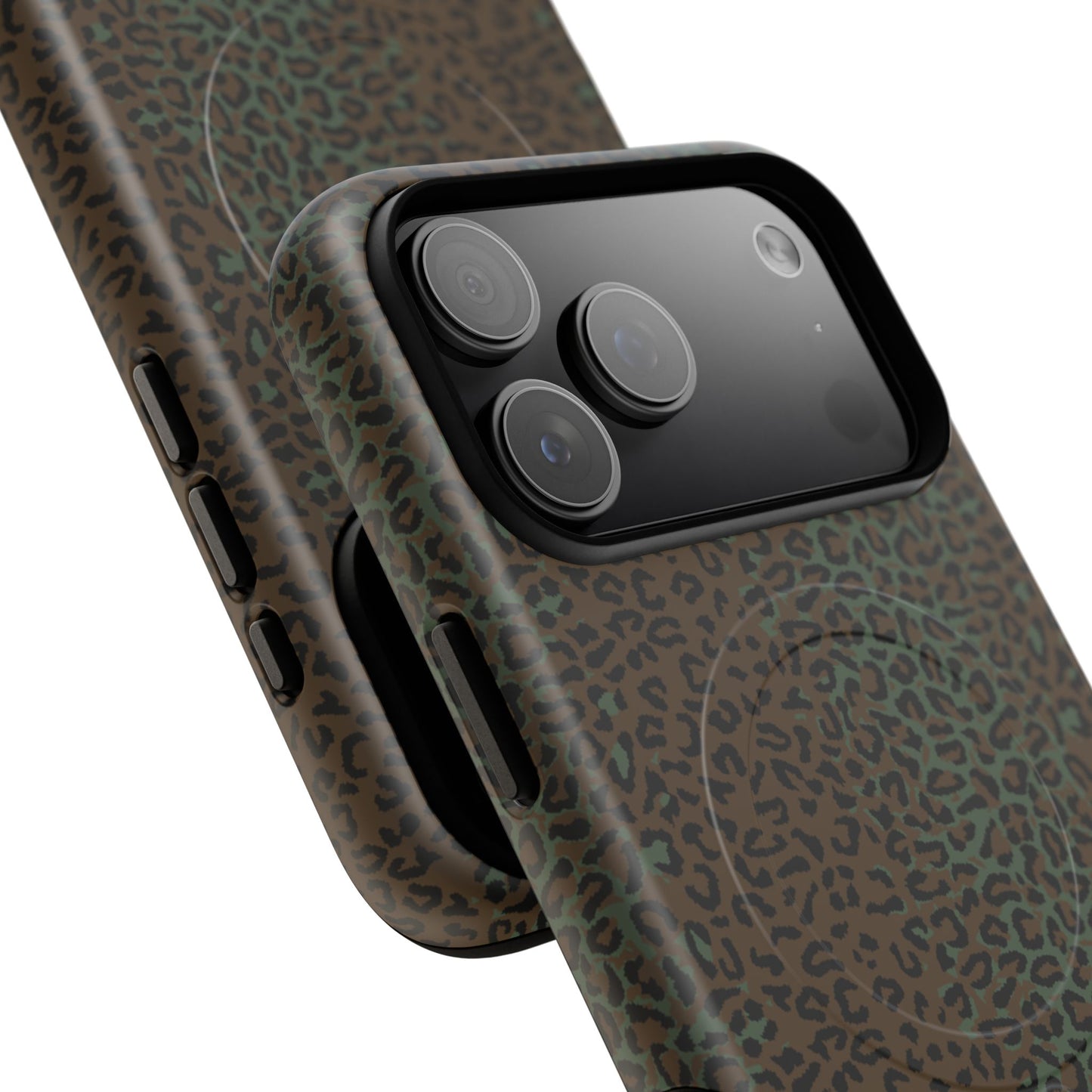 Leopard Spot Camo MagSafe iPhone 17 Field Case