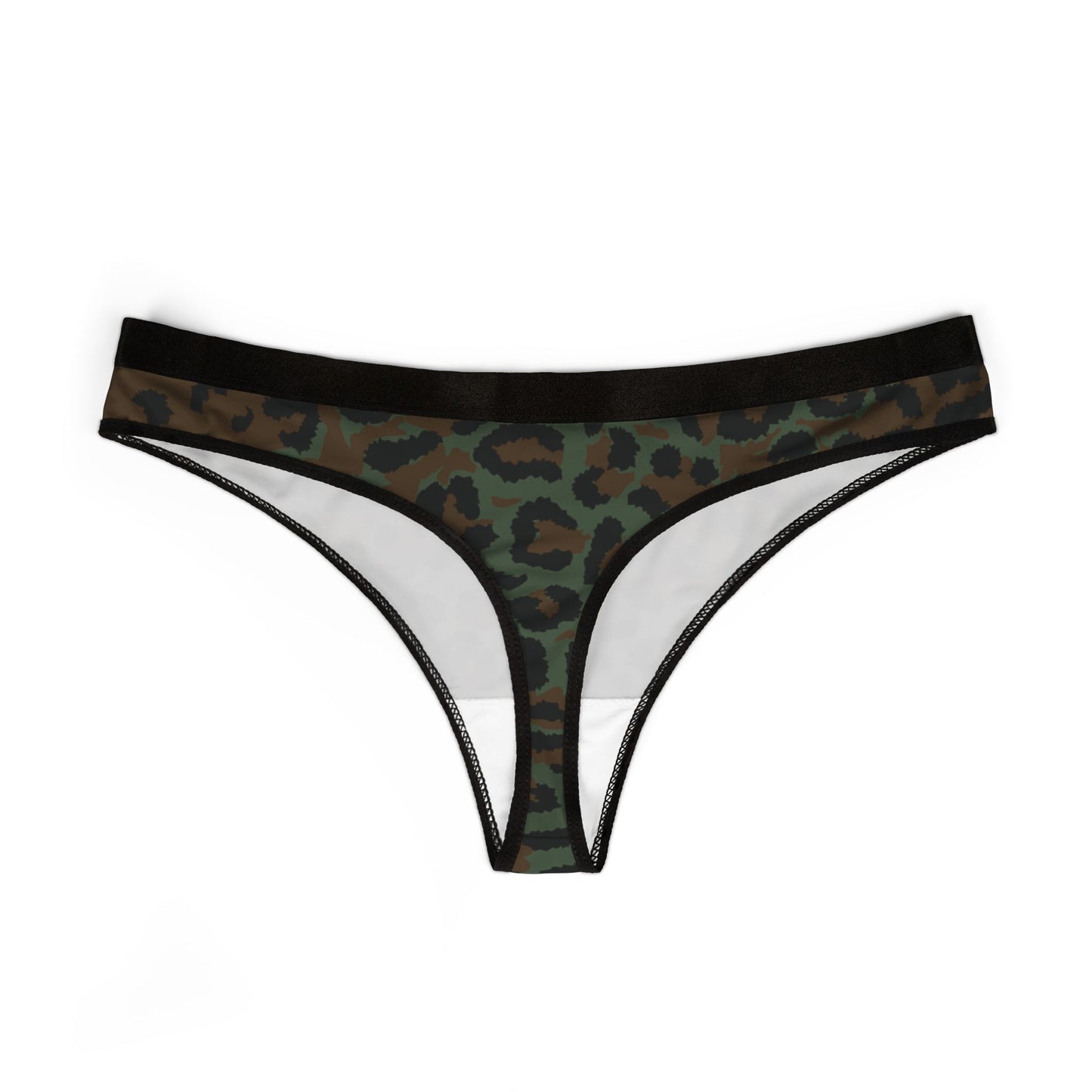 Leopard Spot Camo Thong