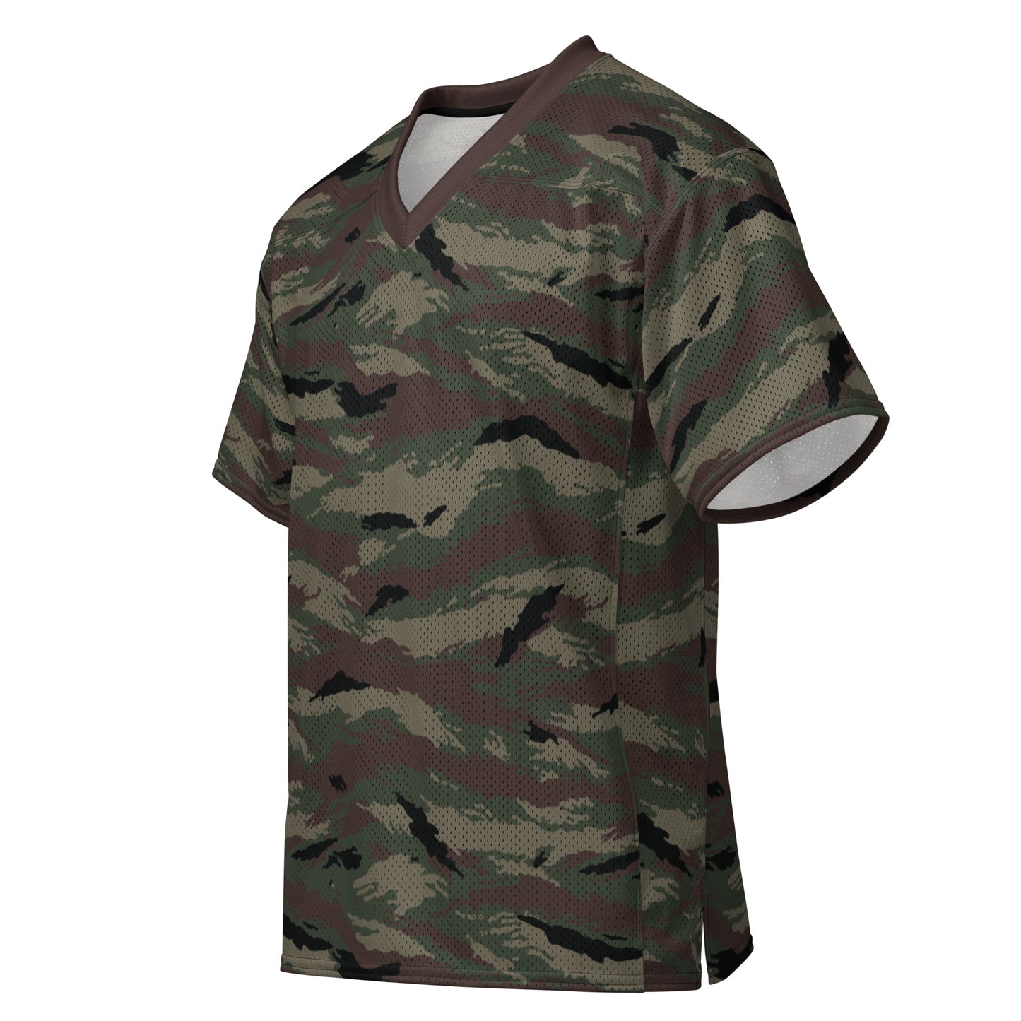 Kamysh Woodland Camo Football Jersey - Concealing Coloration