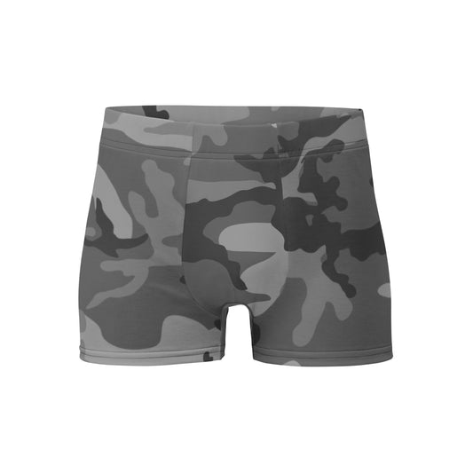 M81 Urban Camo Boxer Briefs (Gray-Dominant Variation) - Concealing Coloration