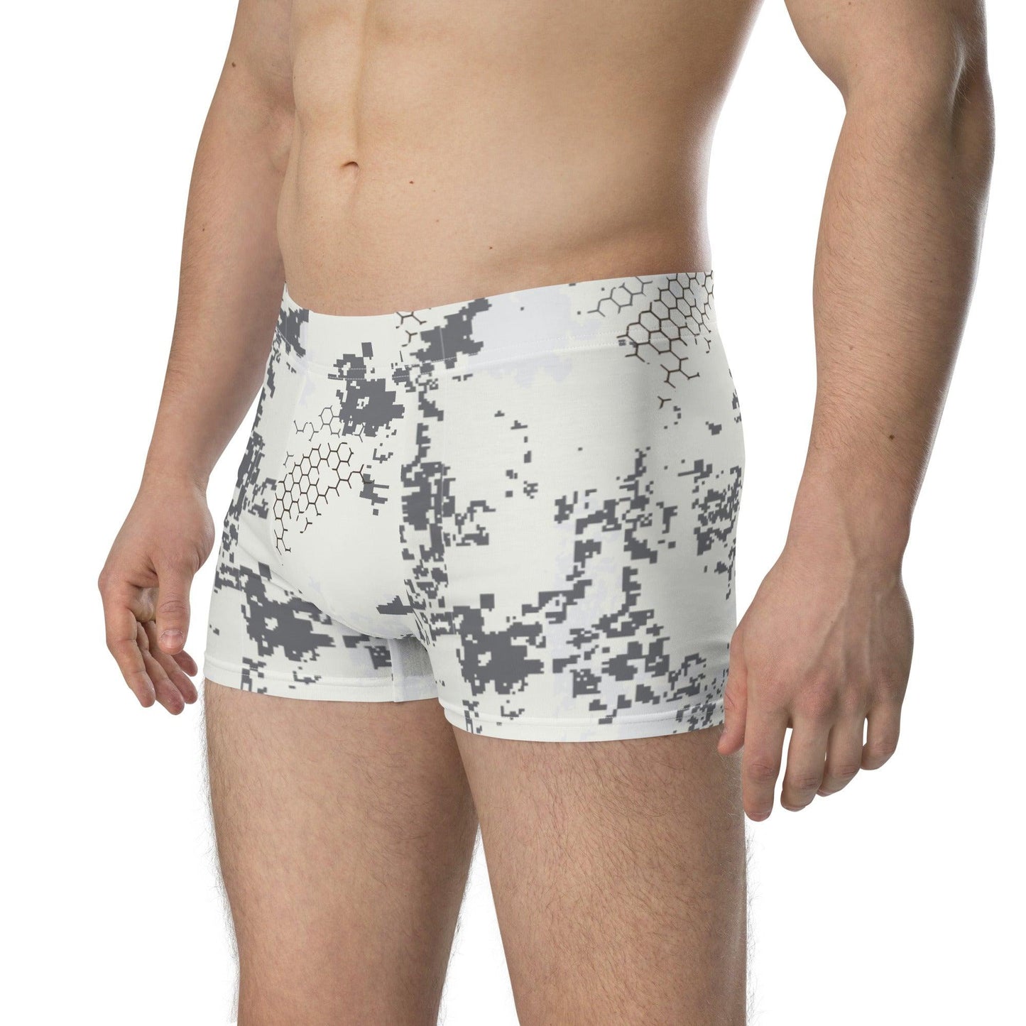 BlindTech Snow Camo Boxer Briefs _ Concealing Coloration