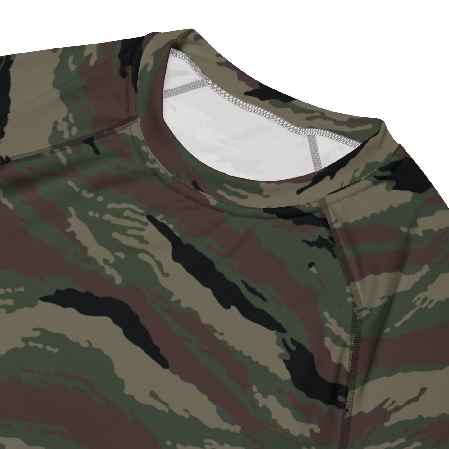 Kamysh Woodland Camo SS Rash Guard _ Concealing Coloration
