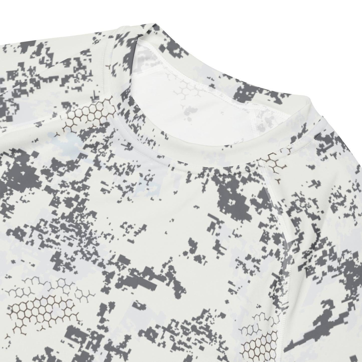 BlindTech Snow Camo SS Rash Guard _ Concealing Coloration