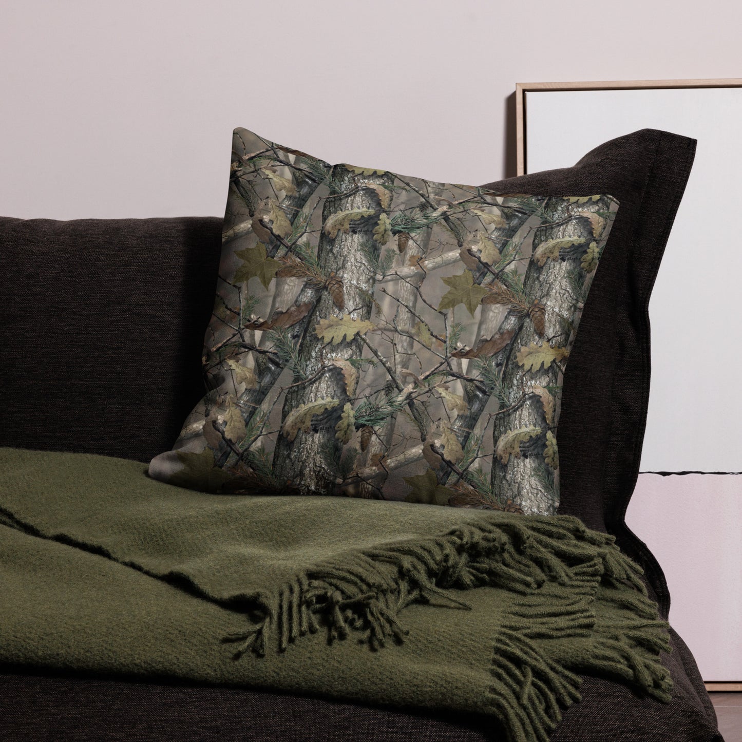 Blind Max HD Camo 22" Throw Pillow