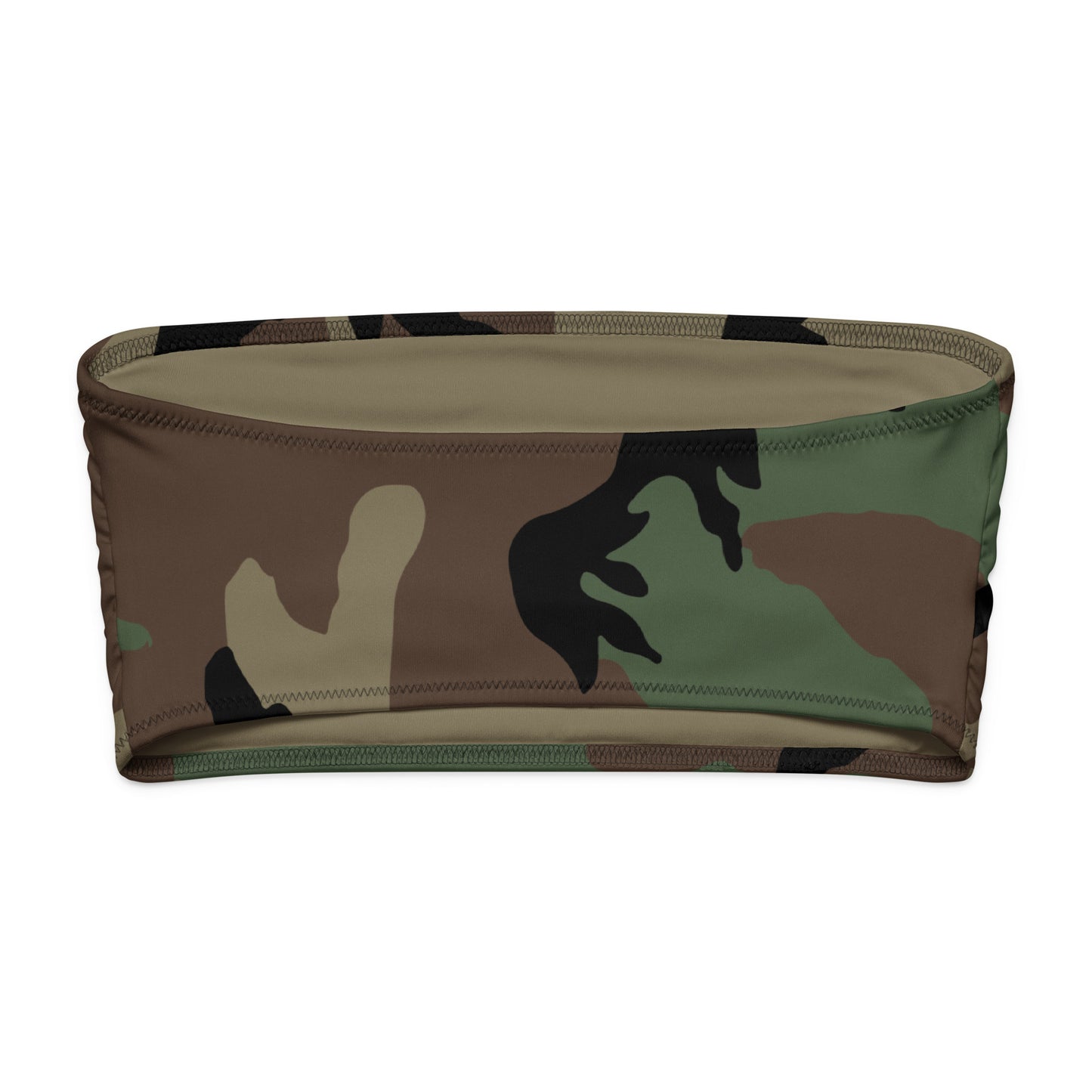 M81 Woodland Camo Bandeau Top