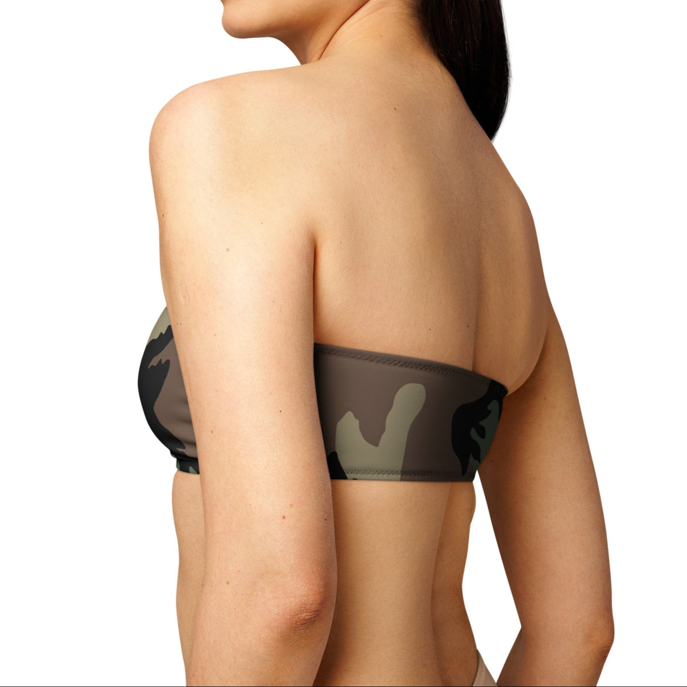 M81 Woodland Camo Bandeau Top