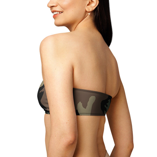 M81 Woodland Camo Bandeau Top