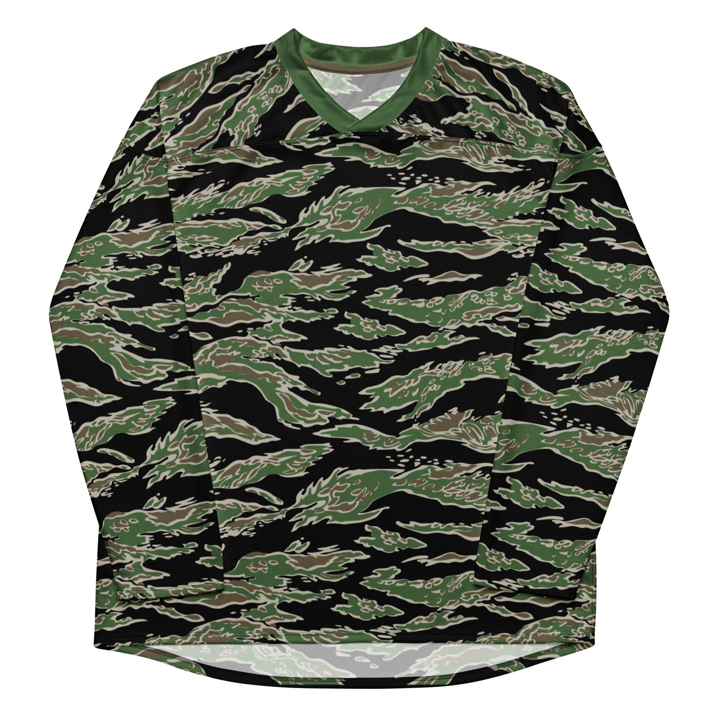 Tiger Stripe LLS Camo Hockey Jersey - Concealing Coloration