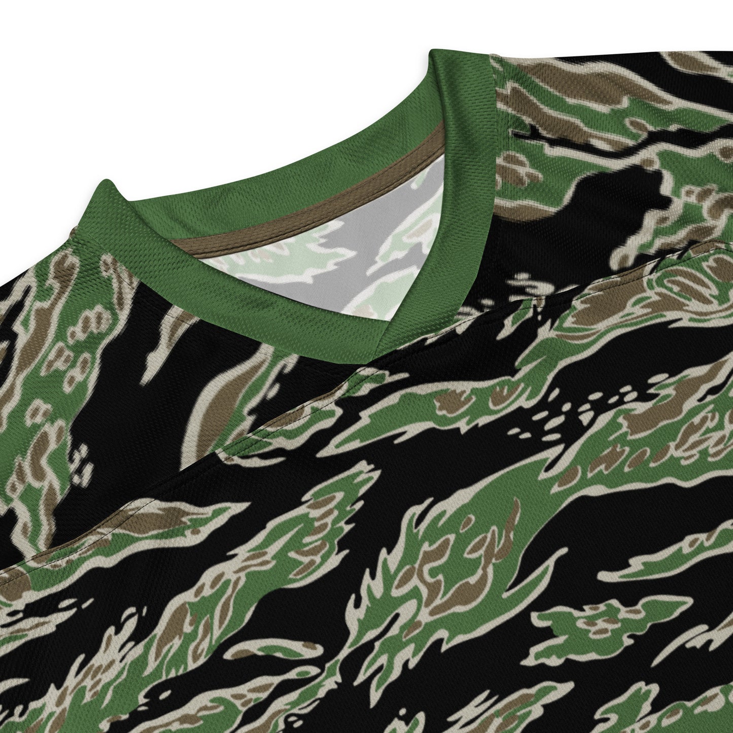 Tiger Stripe LLS Camo Hockey Jersey - Concealing Coloration