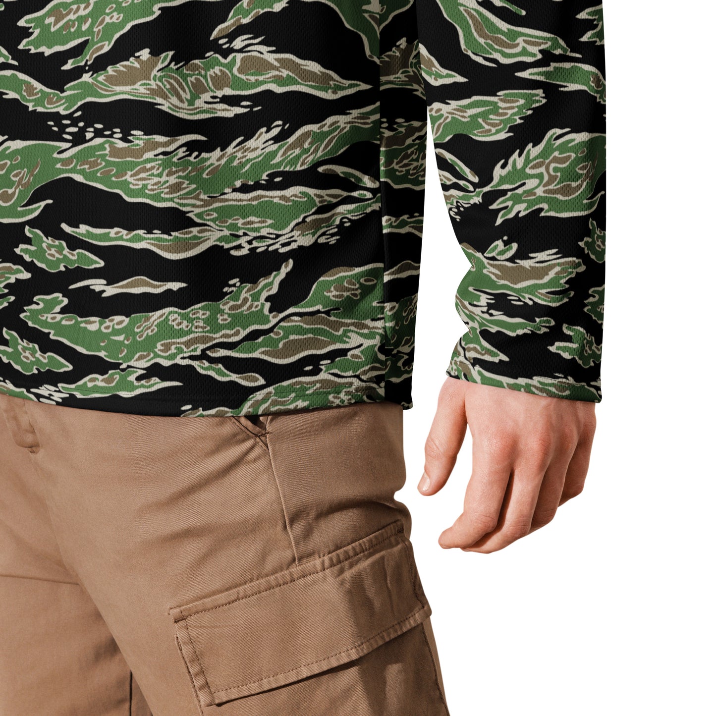 Tiger Stripe LLS Camo Hockey Jersey - Concealing Coloration