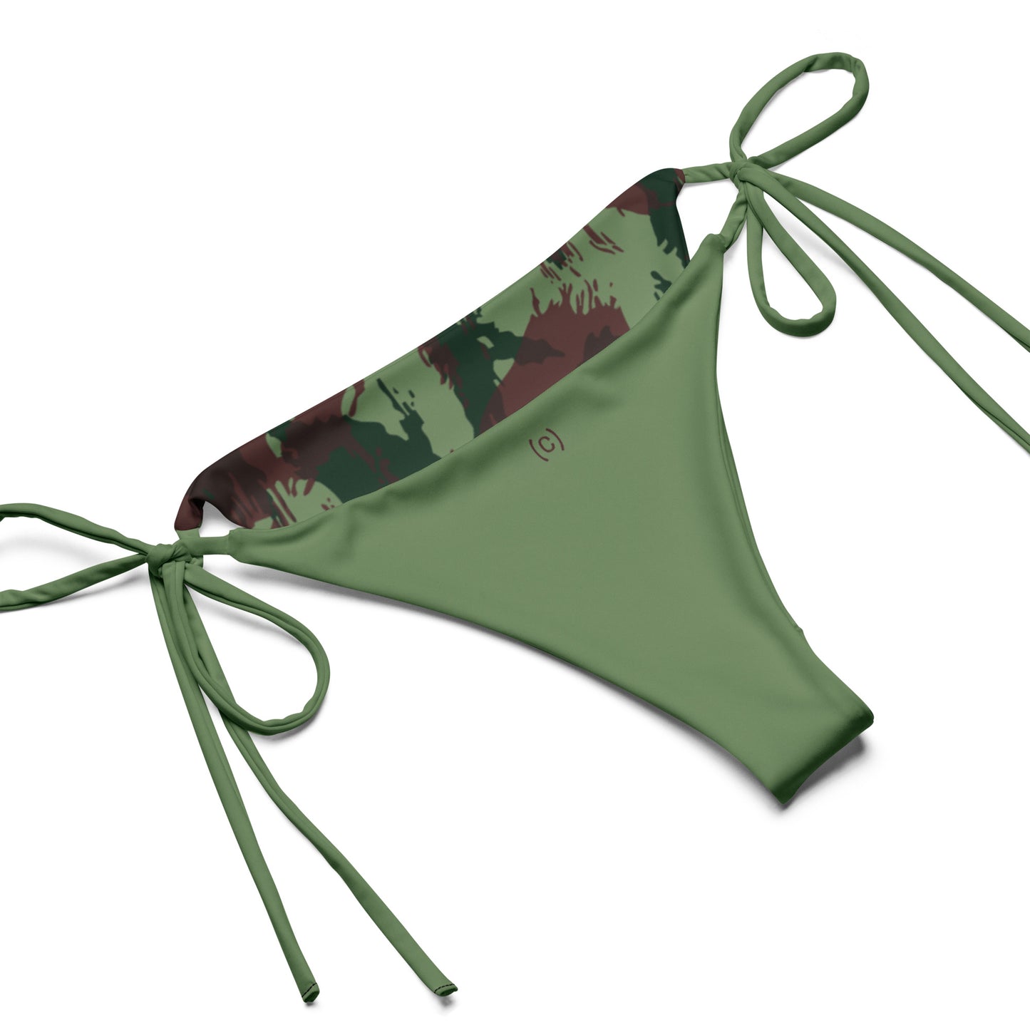 Portuguese Lizard Camo String Bikini Set - Concealing Coloration