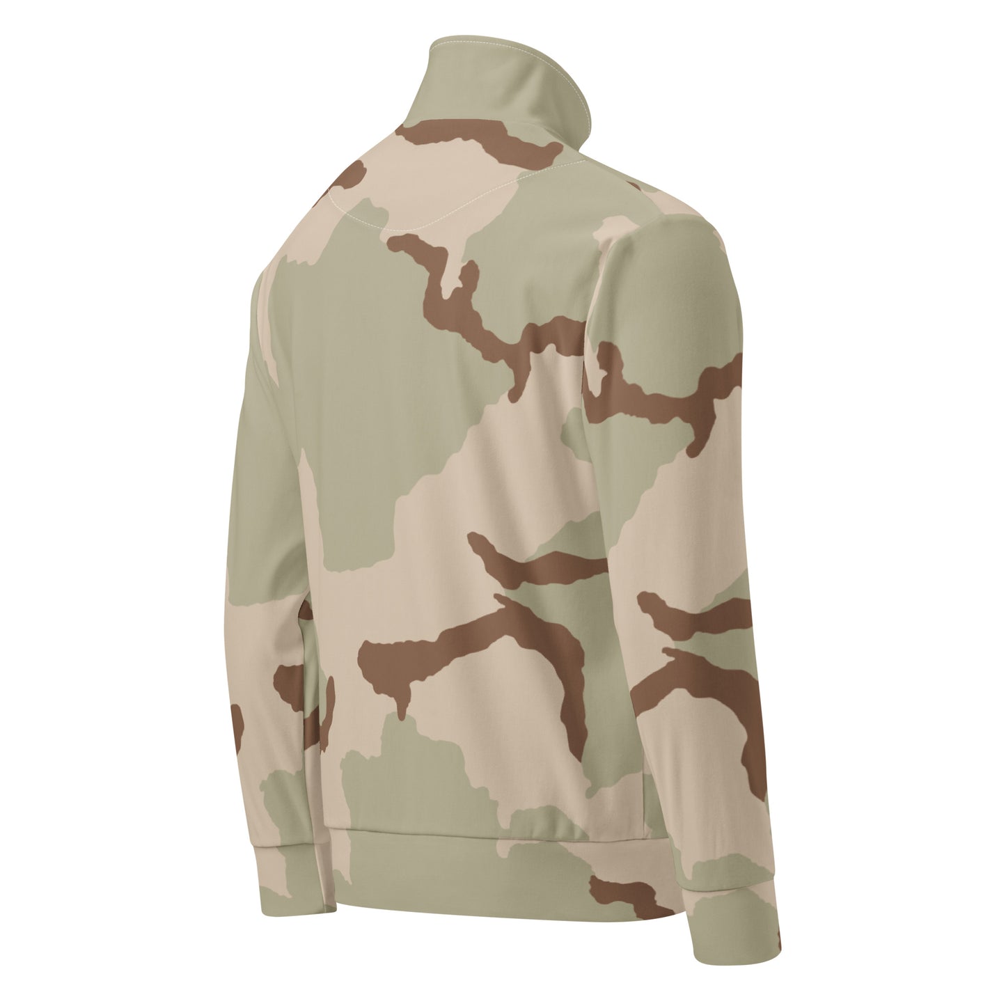 Three-Color Desert Camo Track Jacket - Concealing Coloration