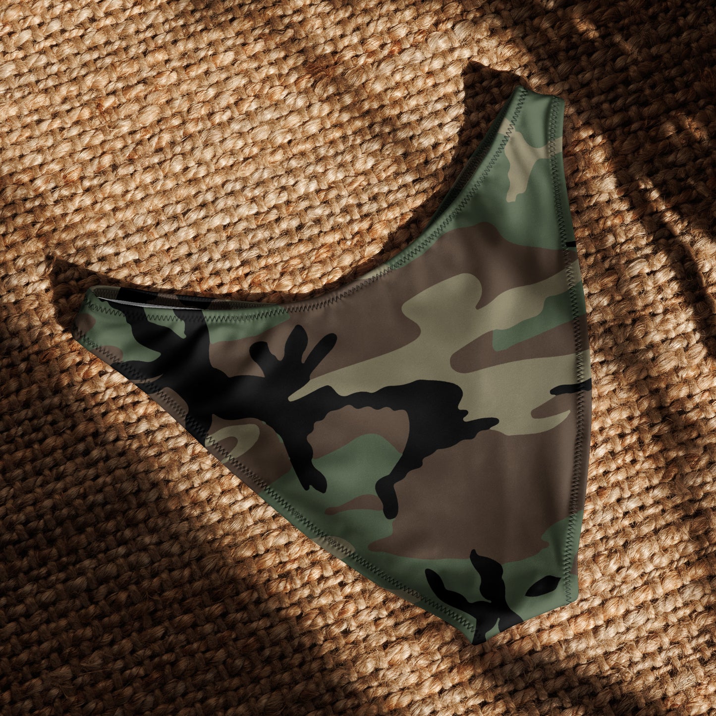 M81 woodland camo high-leg bikini bottom