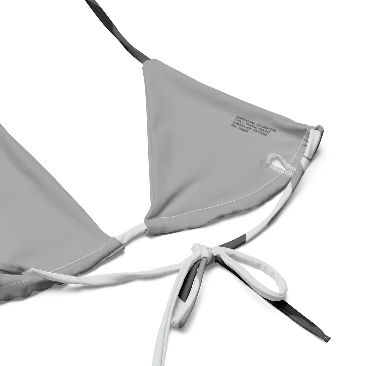 M81 Urban Camo String Bikini Set