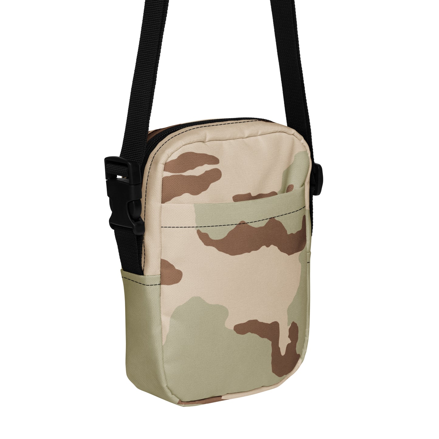 Three-Color Desert Camo Crossbody Bag _ Concealing Coloration