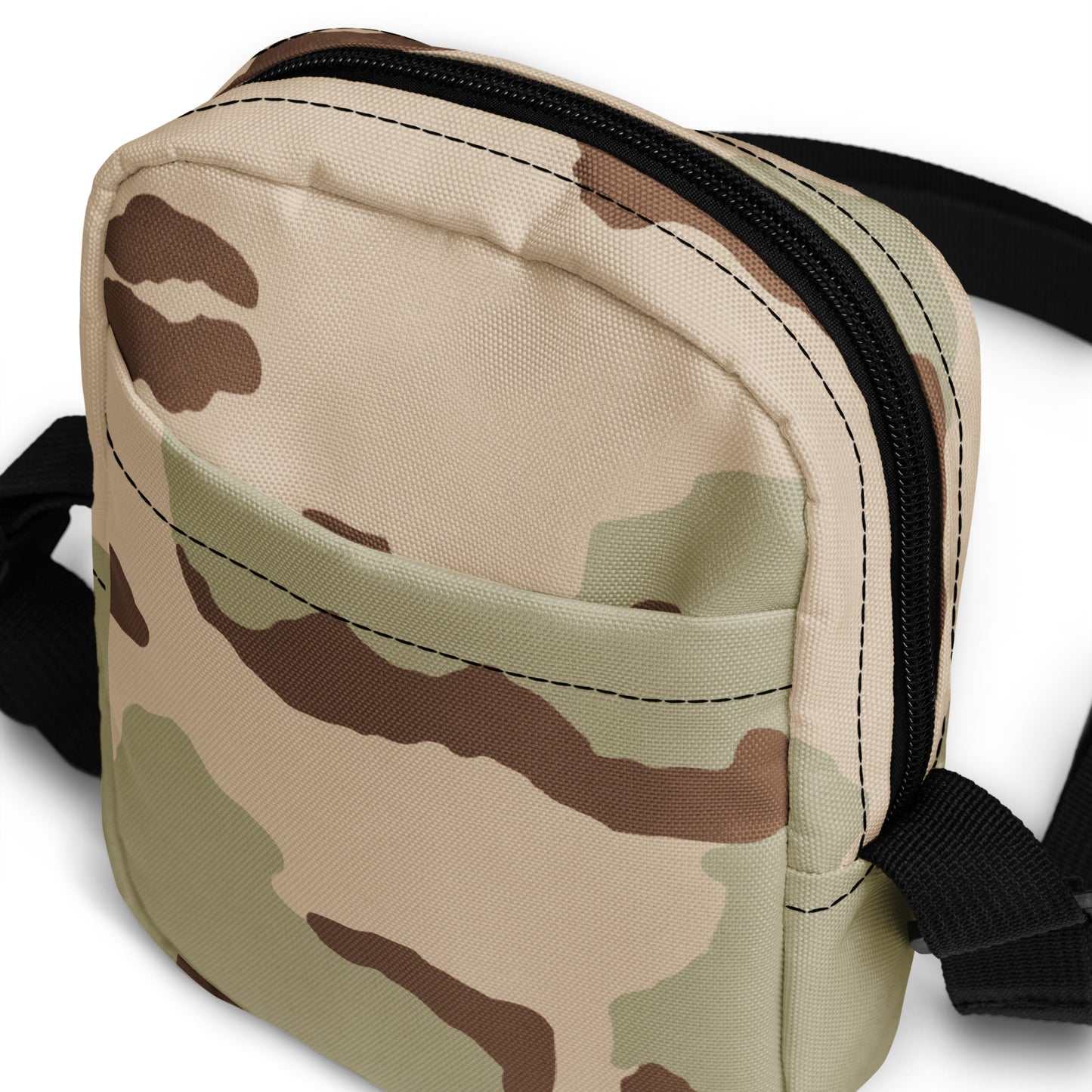 Three-Color Desert Camo Crossbody Bag _ Concealing Coloration