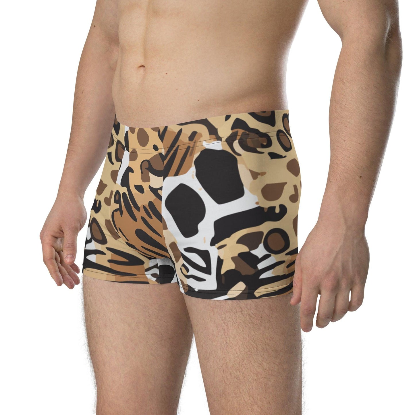 Animals Camo Boxer Briefs - Concealing Coloration