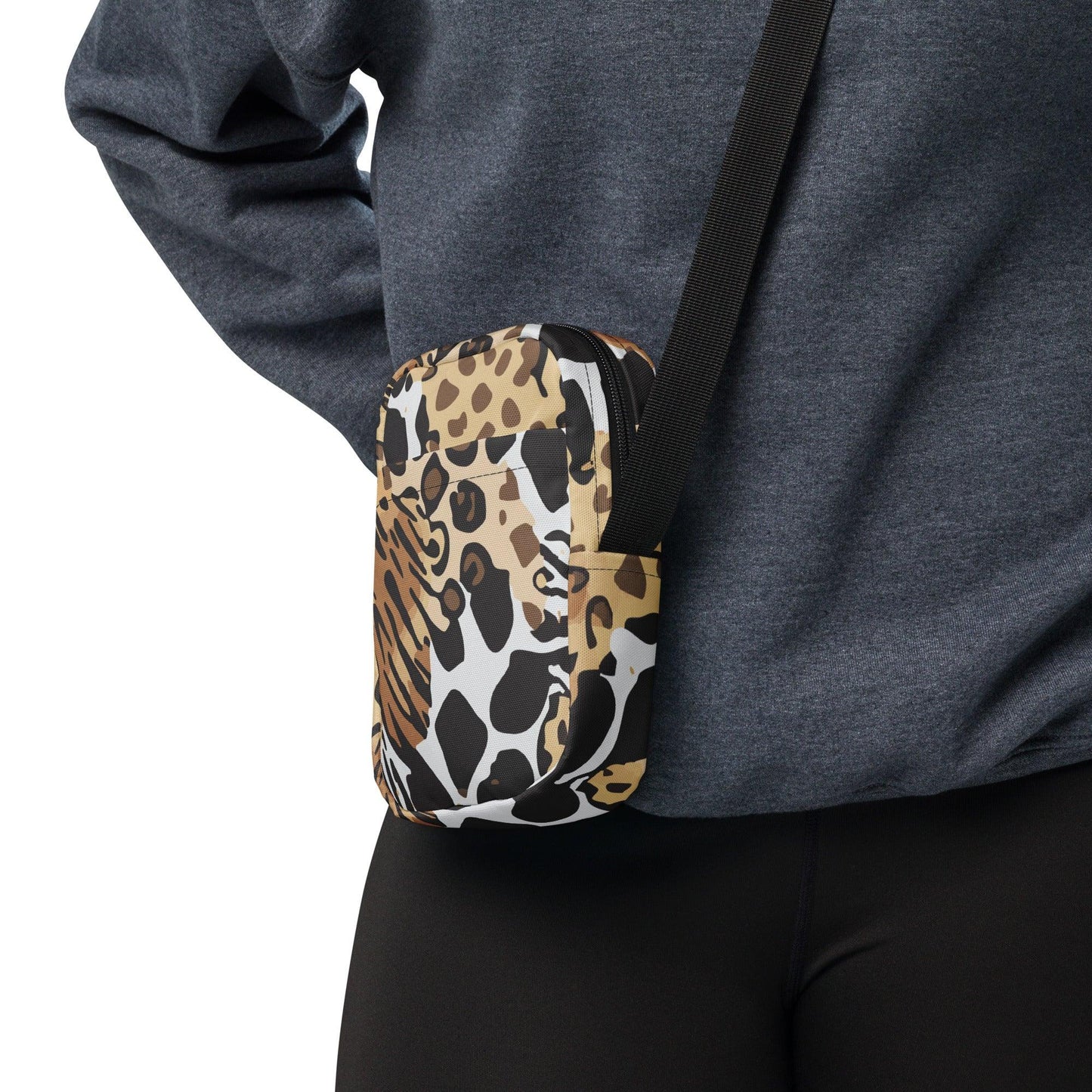 Animals Camo Crossbody Bag - Concealing Coloration