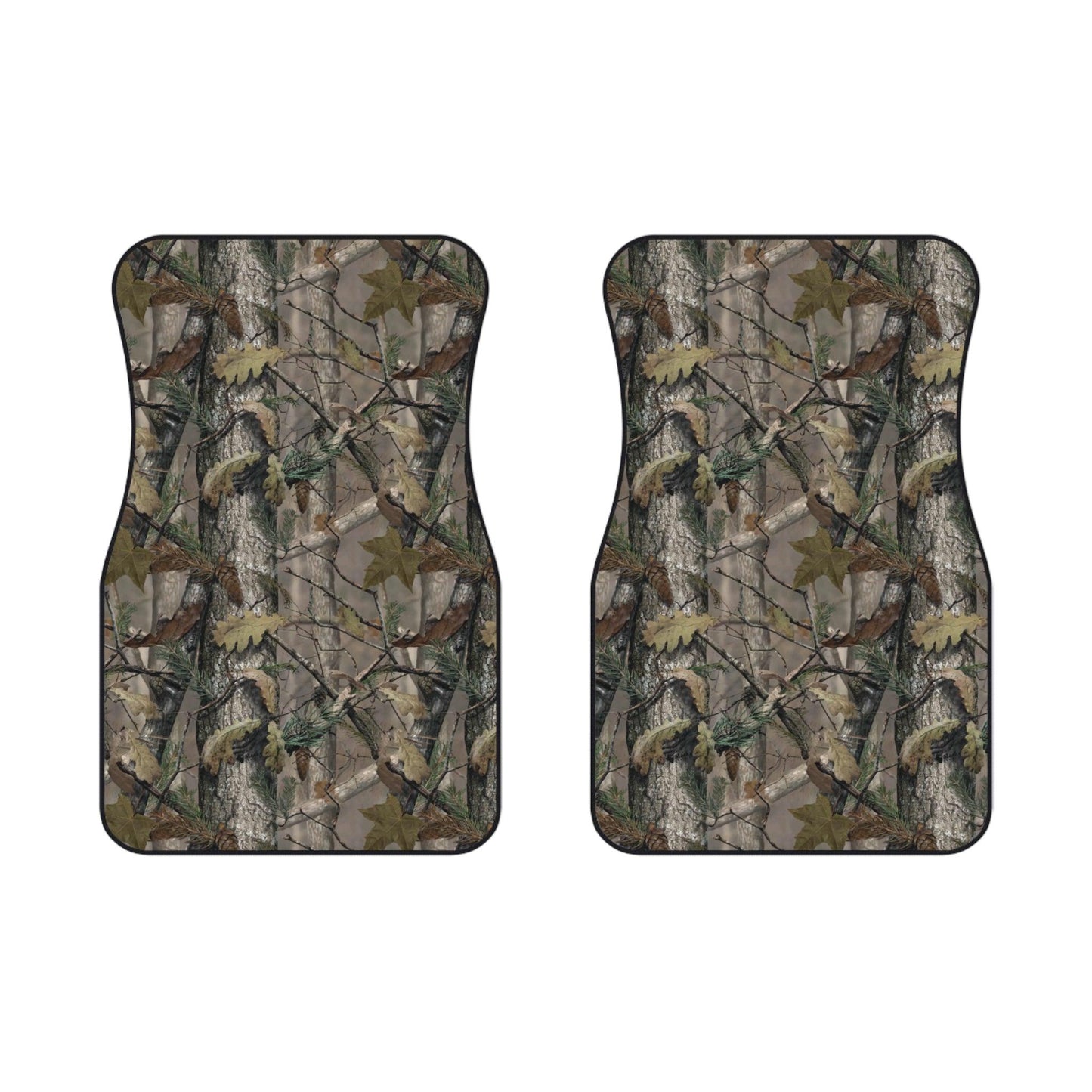 Blind Max HD Camo Front Seat Car Mats (Set of 2) _ Concealing Coloration