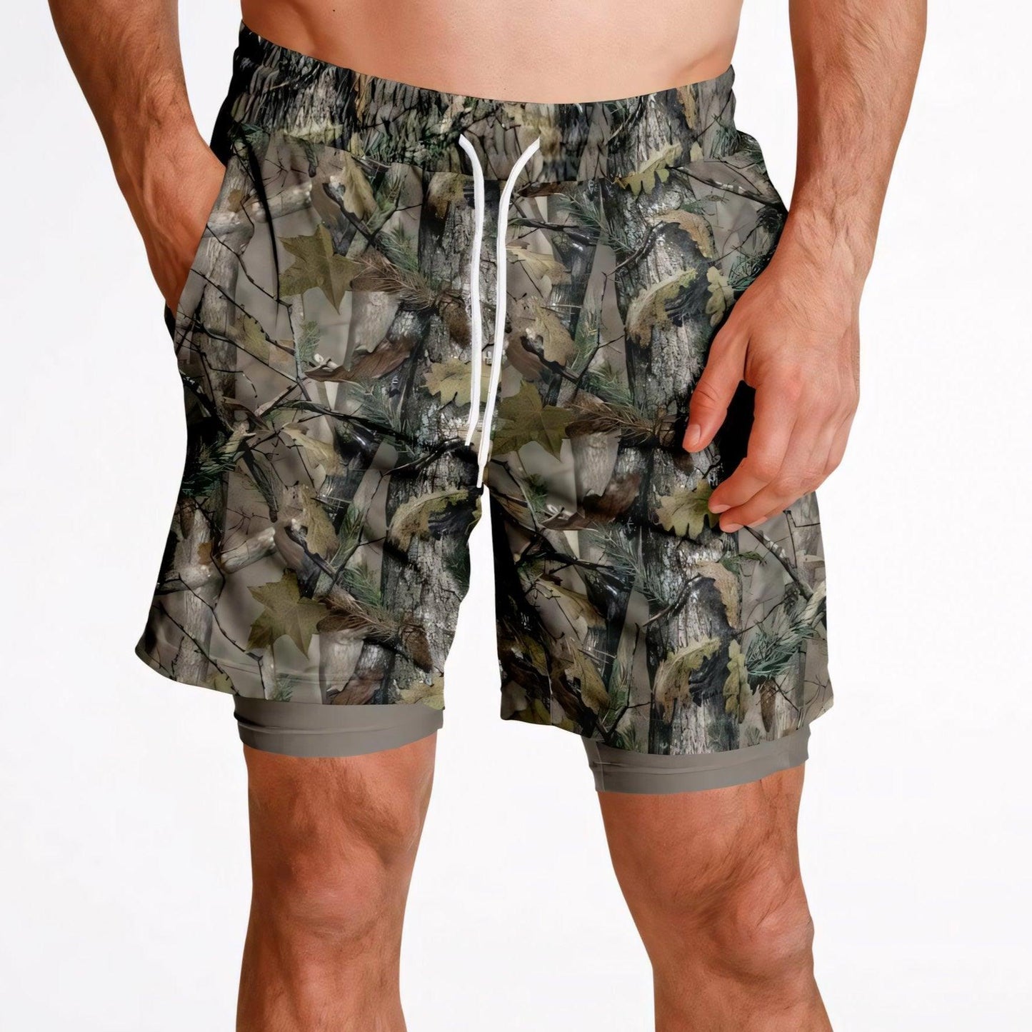 Blind Max HD Camo Lined Shorts 7" _ Concealing Coloration