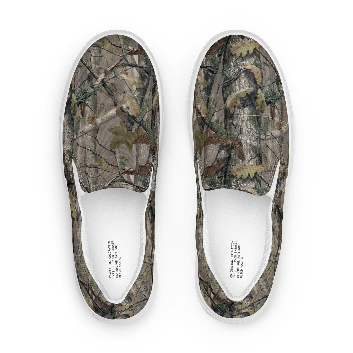 Blind Max HD Camo Men’s Slip-On Sneaker - Concealing Coloration