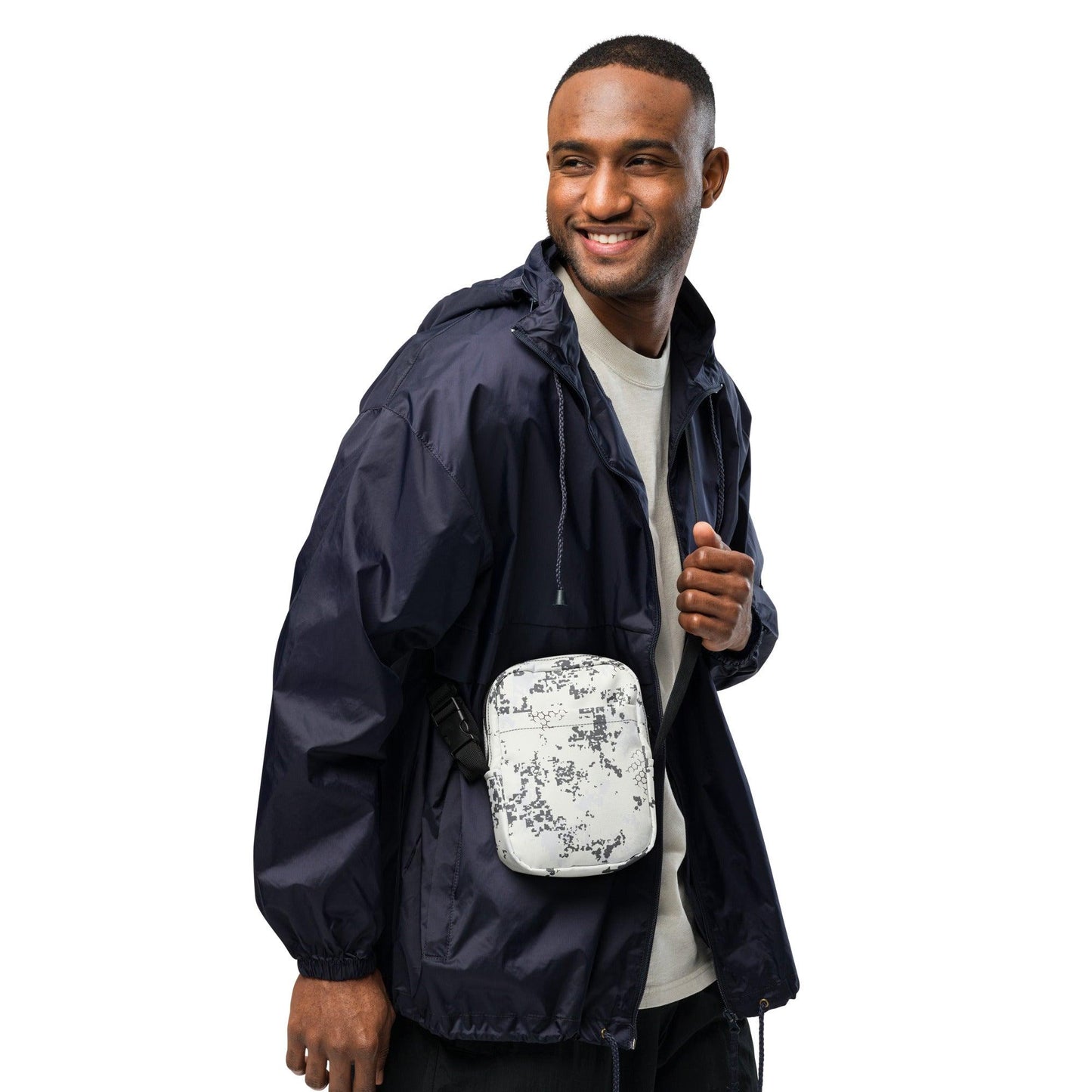 BlindTech Snow Camo Crossbody Bag _ Concealing Coloration