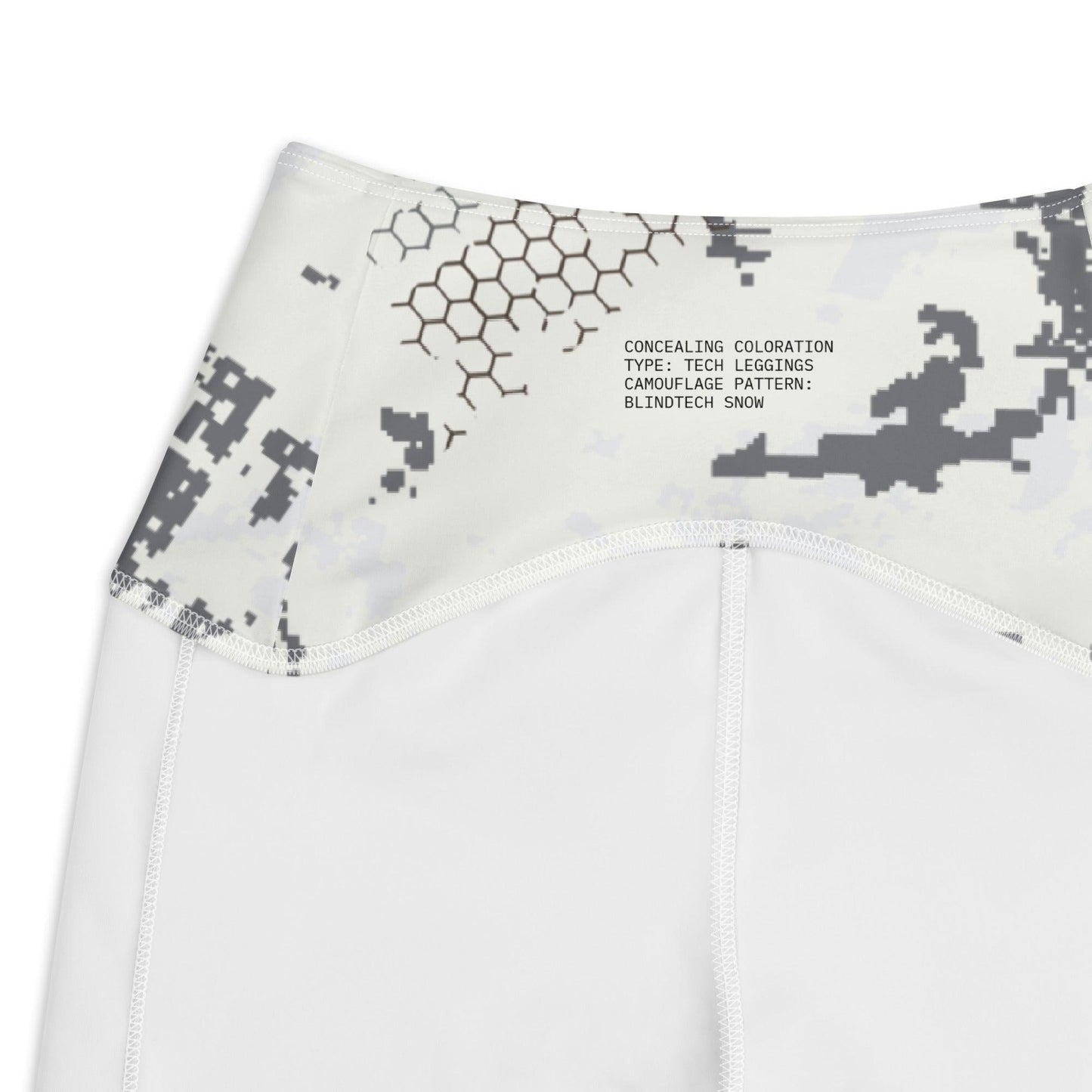 BlindTech Snow Camo Tech Leggings - Concealing Coloration