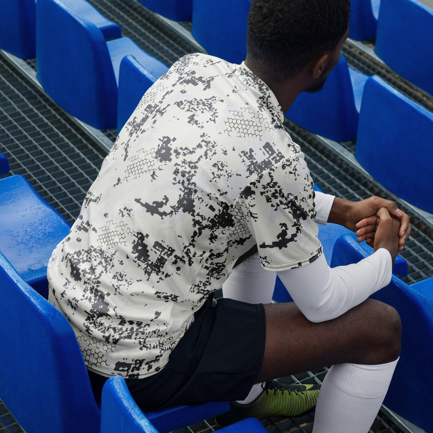 BlindTech Snow Camo Tech T-Shirt - Concealing Coloration